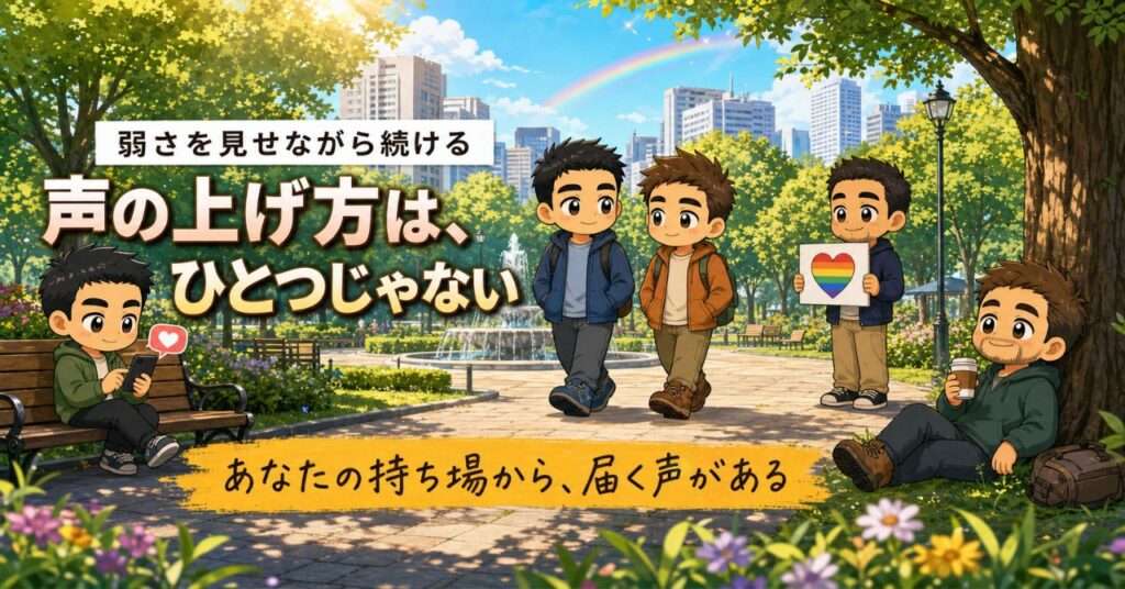 同性婚活動と強迫性障害のリアル、僕が心を守りながら続ける理由