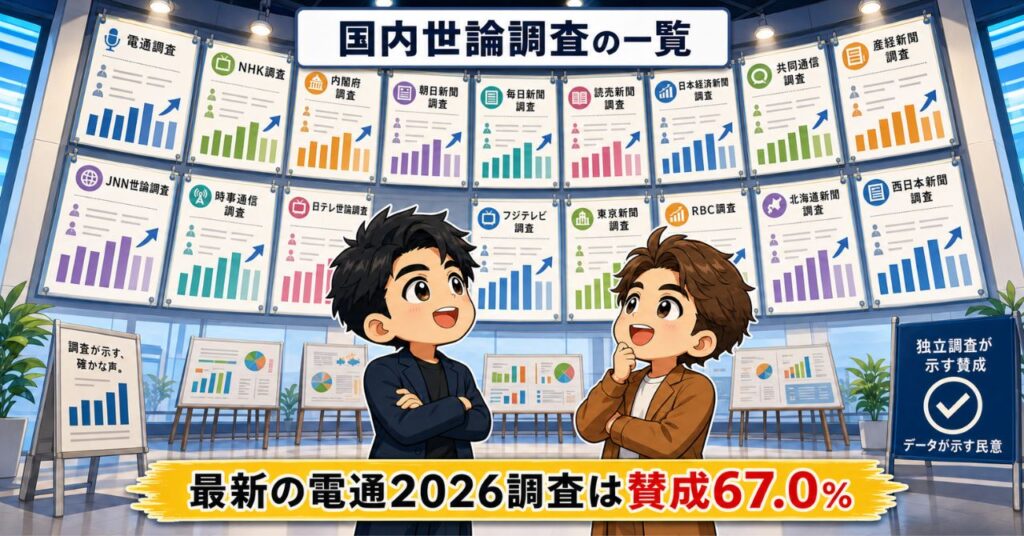 同性婚「賛成7割は嘘」を独立した世論調査データで検証した結果