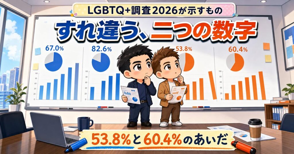 同性婚賛成67%の日本で当事者が今も壁を感じる理由を解説