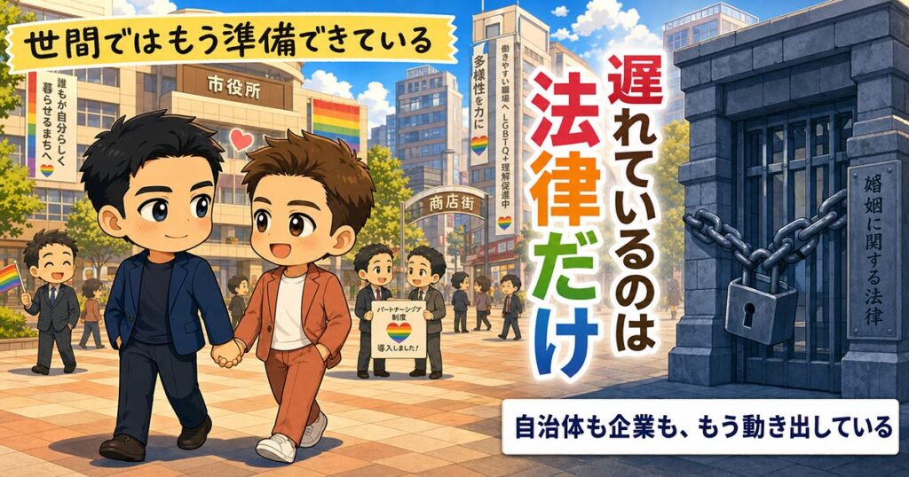 同性婚に「世間はもう準備できている」:東海三県の連携と岐阜から見える法制度の遅れ
