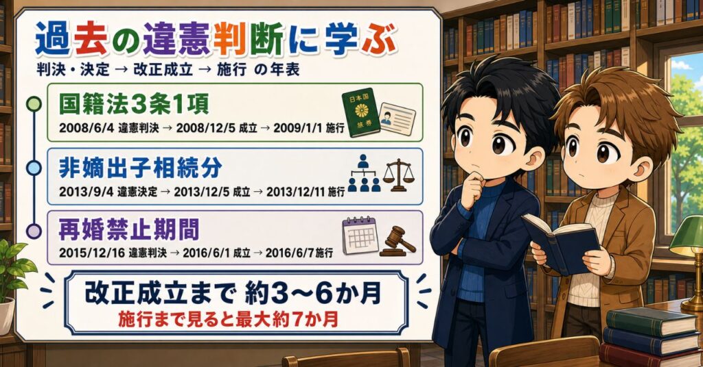 同性婚は違憲判決でもすぐできない|判決の効果と限界を解説