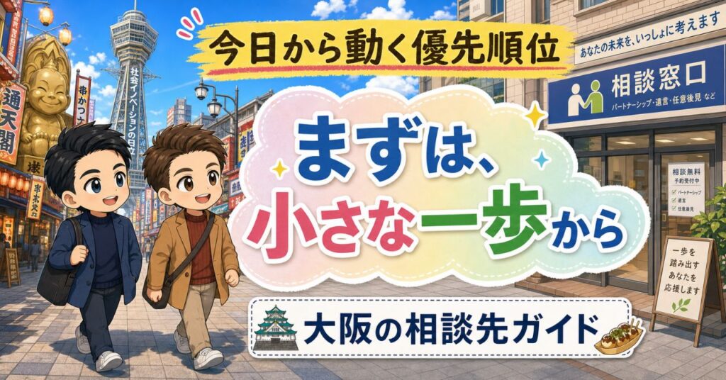 同性婚の最高裁判決を待つ間にできる老後の備え|遺言と任意後見