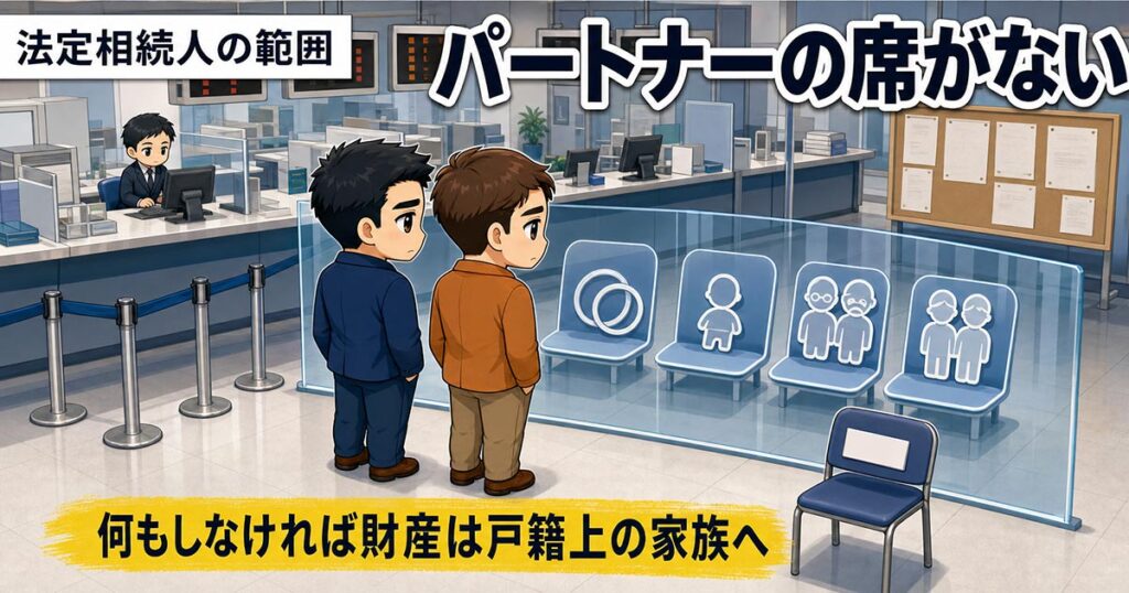 同性パートナーの相続対策|遺言があっても届く遺留分の請求